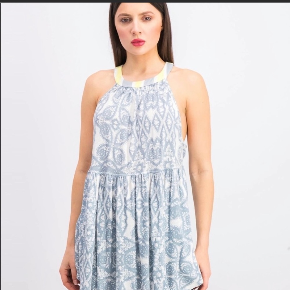 Free People Flowy Paisley Top
